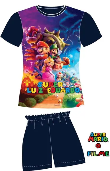 Pijama Super Mario o Filme