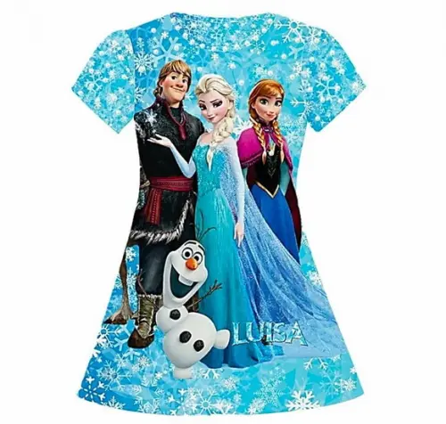 Vestido Frozen