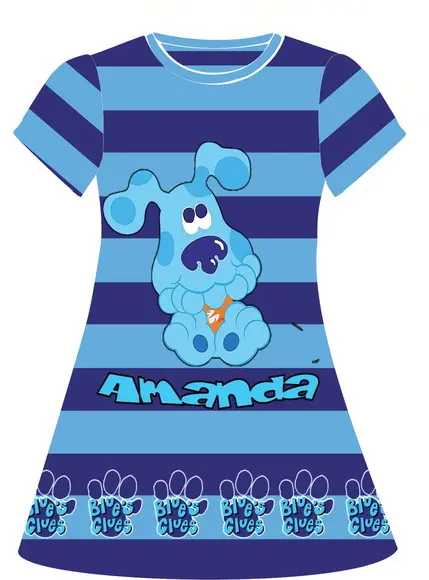 Vestido Pistas de Blue do 1 ao 10
