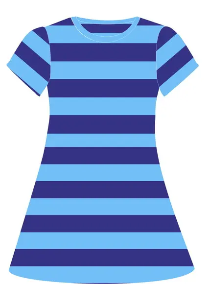 Vestido Pistas de Blue do 1 ao 10