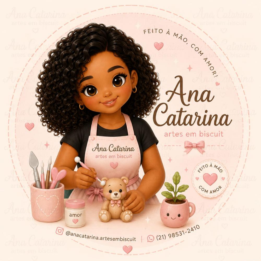 Ana Catarina artes em biscuit