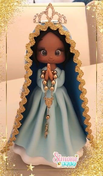 Santinha em Biscuit