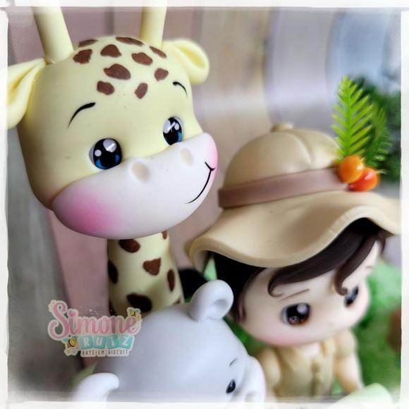 Topo Cenário Safari Menino