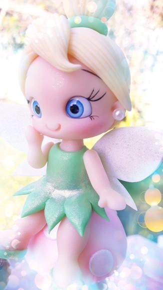 Topo de bolo Tinker Bell