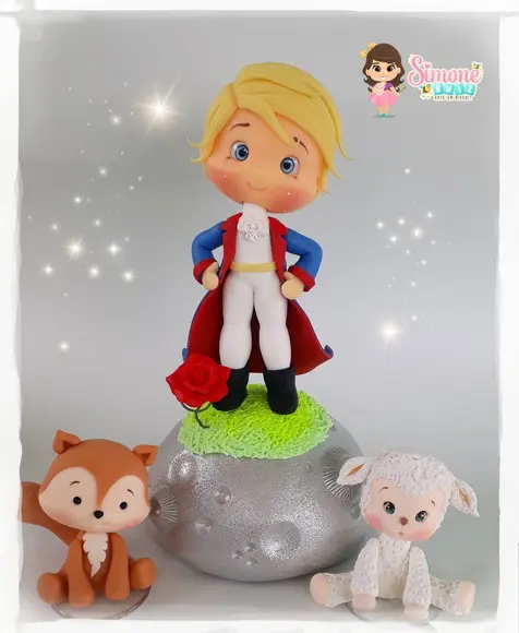 Pequeno Principe Topo de bolo