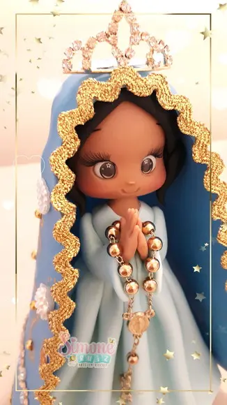 Santinha em Biscuit