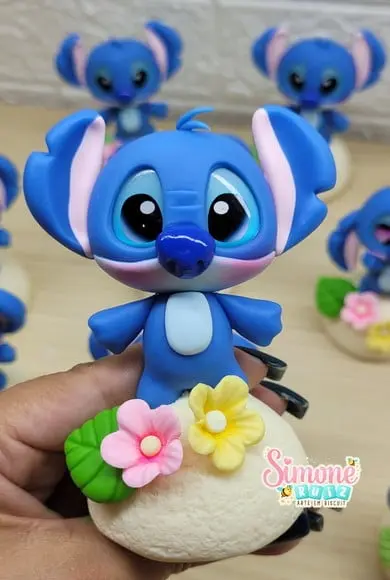 Apliques Stitch (pronta Entrega) 10 Apliques