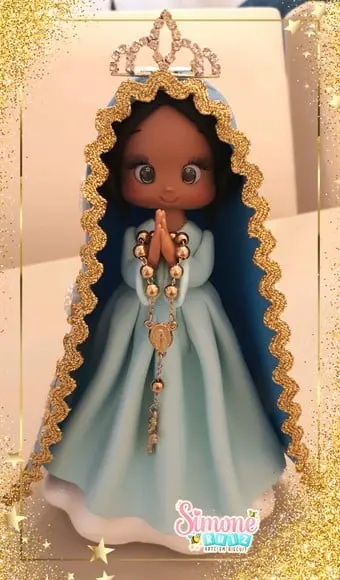 Santinha em Biscuit