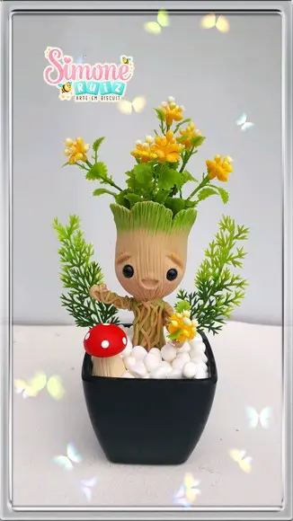 Vasinho baby groot