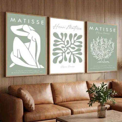 Quadros Decorativos Matisse Decoração Casa Moldura