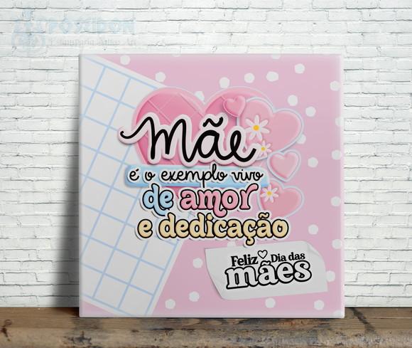 Azulejo Personalizado - Dia das Mães A3