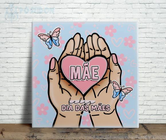 Azulejo Personalizado - Dia das Mães A4