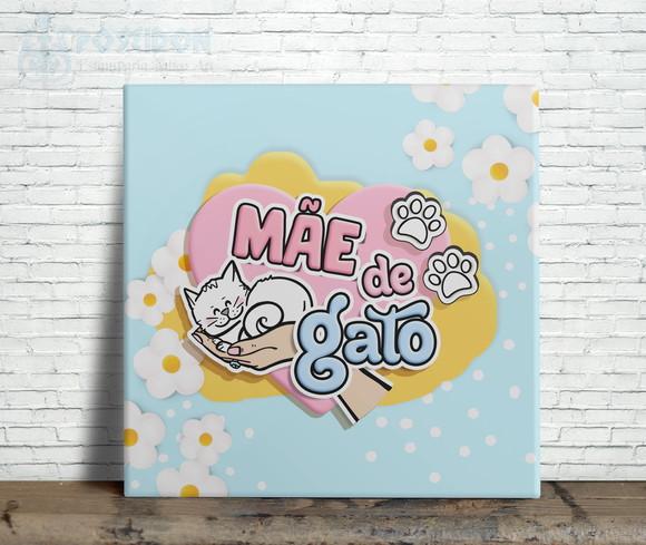 Azulejo Personalizado - Mãe de Gato