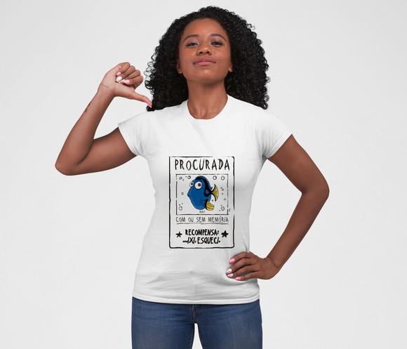 Camiseta Branca - Procurando Dori