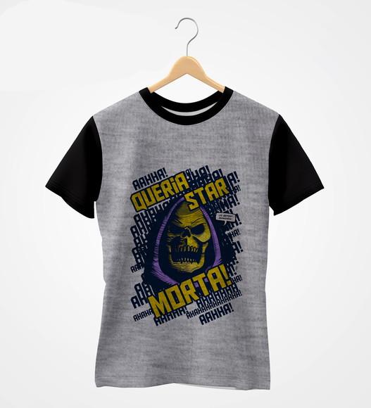 Camiseta Raglan - Queria estar morta