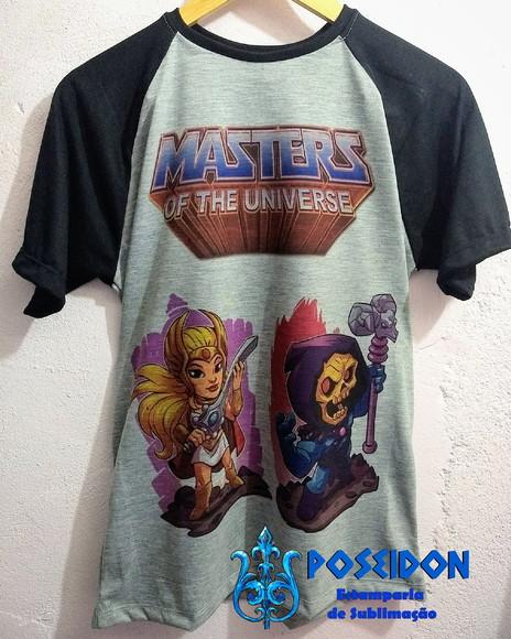 Camiseta Raglan - MASTER OF THE UNIVERSE