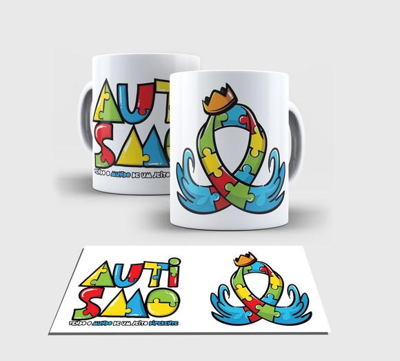 Caneca Branca - Coleção Tea Art1