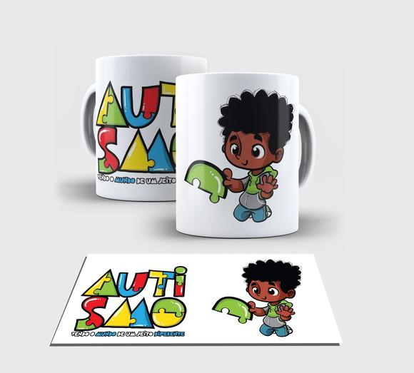 Caneca Branca - Coleção Tea Art2