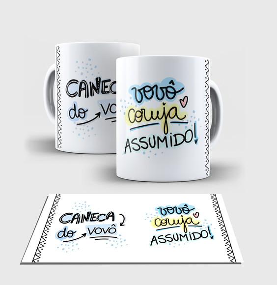 Caneca Branca - Dia dos Avós - Modelo1