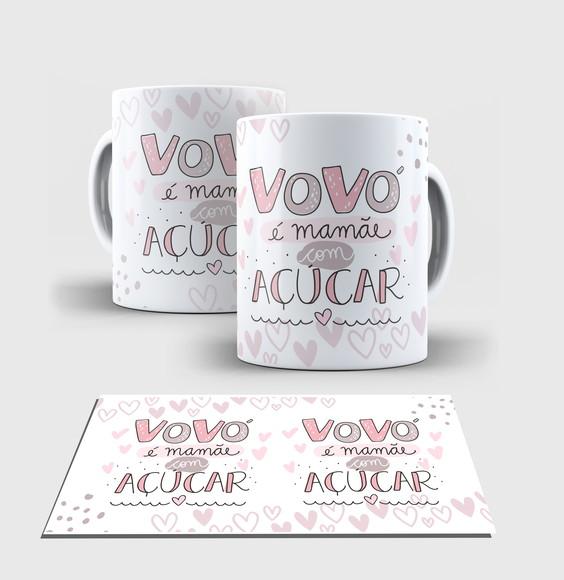 Caneca Branca - Dia dos Avós - Modelo2