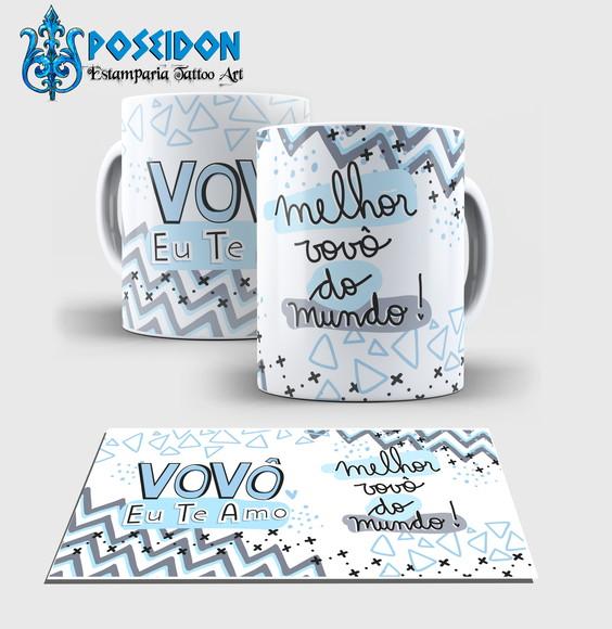Caneca Branca - Dia dos Avós - Modelo4