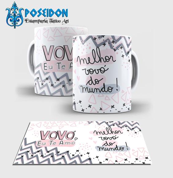 Caneca Branca - Dia dos Avós - Modelo4