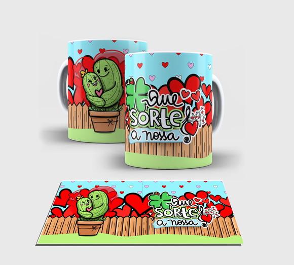 Caneca Branca - Dia dos Namorados Love1