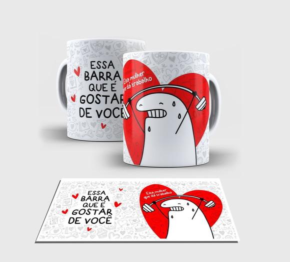 Caneca Branca - Dia dos Namorados Flork 03