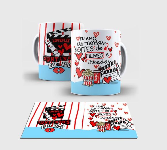 Caneca Branca - Dia dos Namorados Love3