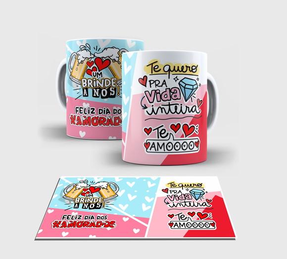 Caneca Branca - Dia dos Namorados Love7