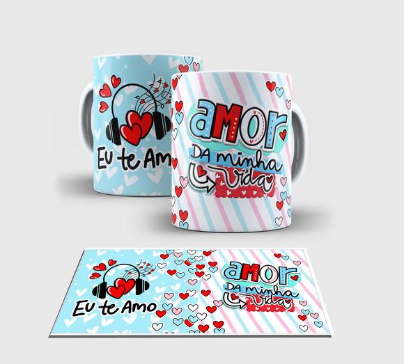 Caneca Branca - Dia dos Namorados Love9