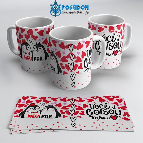 Caneca Branca - Dia dos Namorados Mod.08