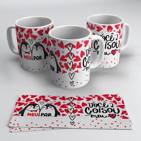 Caneca Branca - Dia dos Namorados Mod.08