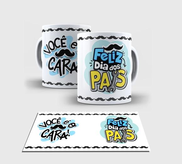 Caneca Branca - Dia dos Pais 23-3