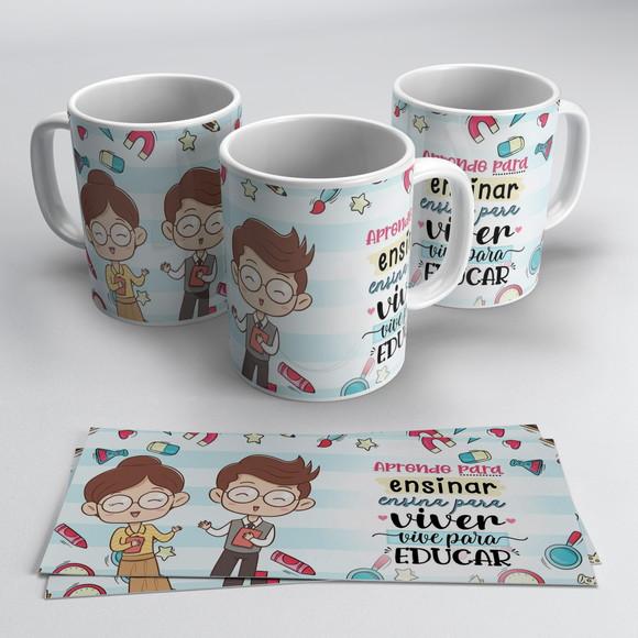 Caneca Branca - Dia dos Professores