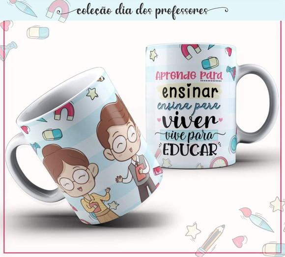 Caneca Branca - Dia dos Professores