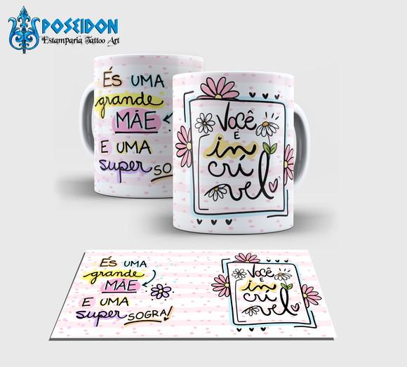 Caneca Branca - Es uma grande mãe e super sogra!