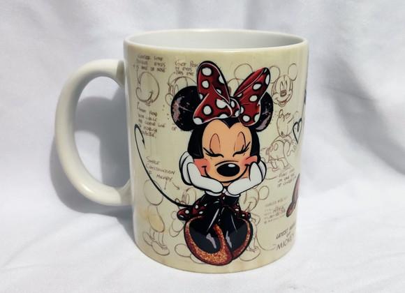 Caneca Branca - Mickey e Minnie