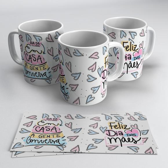 Caneca Branca -dia das Mães