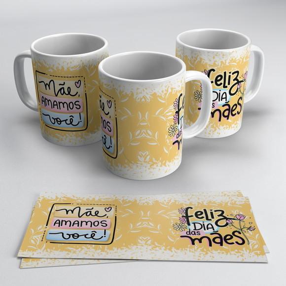 Caneca Branca -Dia das Mães - 7944