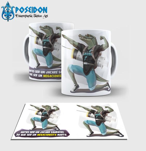 Caneca Branca - VACINA JÁ!