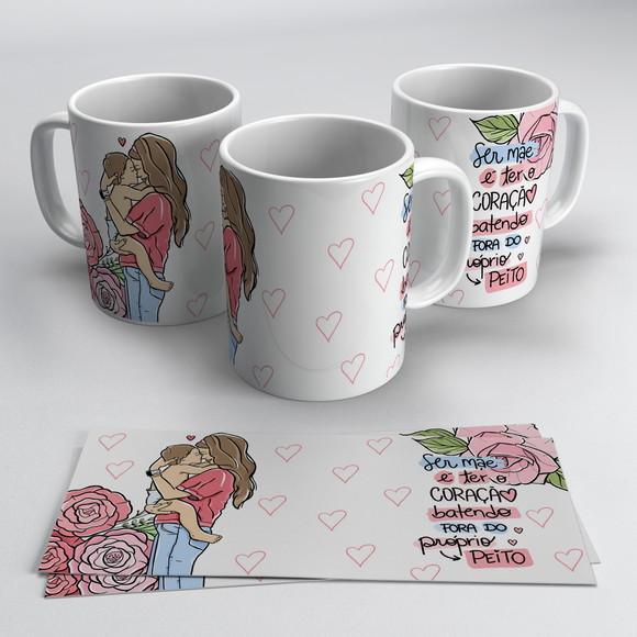 Caneca Branca -Dia das Mães - 7988