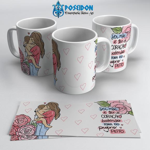 Caneca Branca -Dia das Mães - 7988