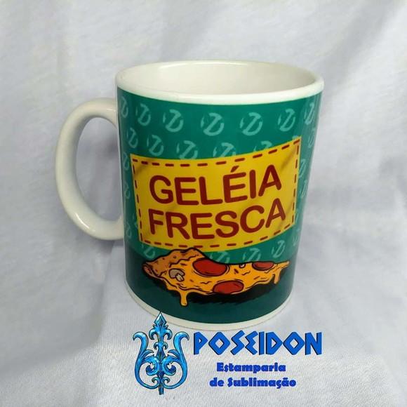Caneca branca Geleia Fresca