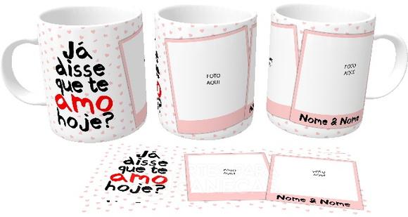 Caneca Branca Personalizada