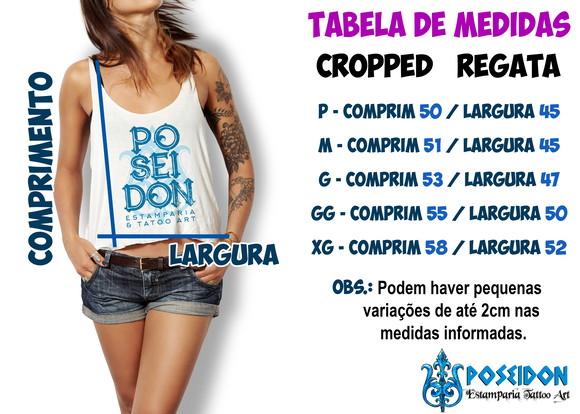 Regata Cropped frases de Carnaval