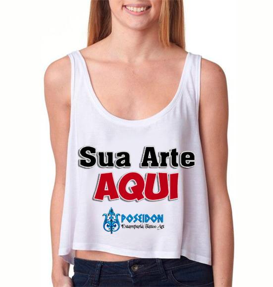 Regata Cropped Personalizada
