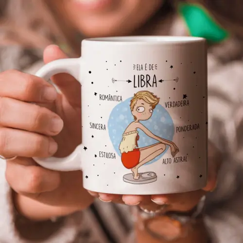 Arte Digital Caneca Colecão - Signos01