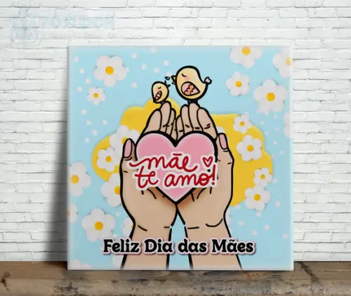 Azulejo Personalizado - Dia das Mães A5