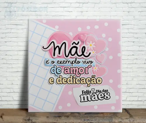 Azulejo Personalizado - Dia das Mães A3